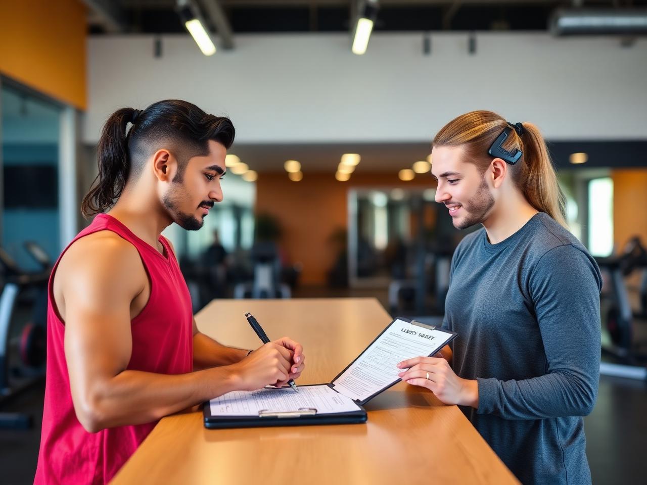 Florida Gym Membership & Waiver - illustrative example for fitness and wellness businesses