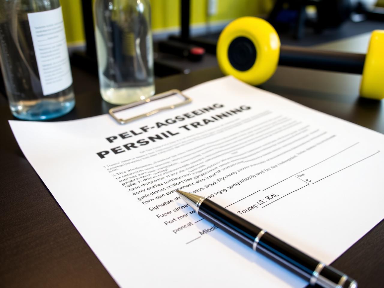 Personal Training Agreement - illustrative example for fitness and wellness businesses
