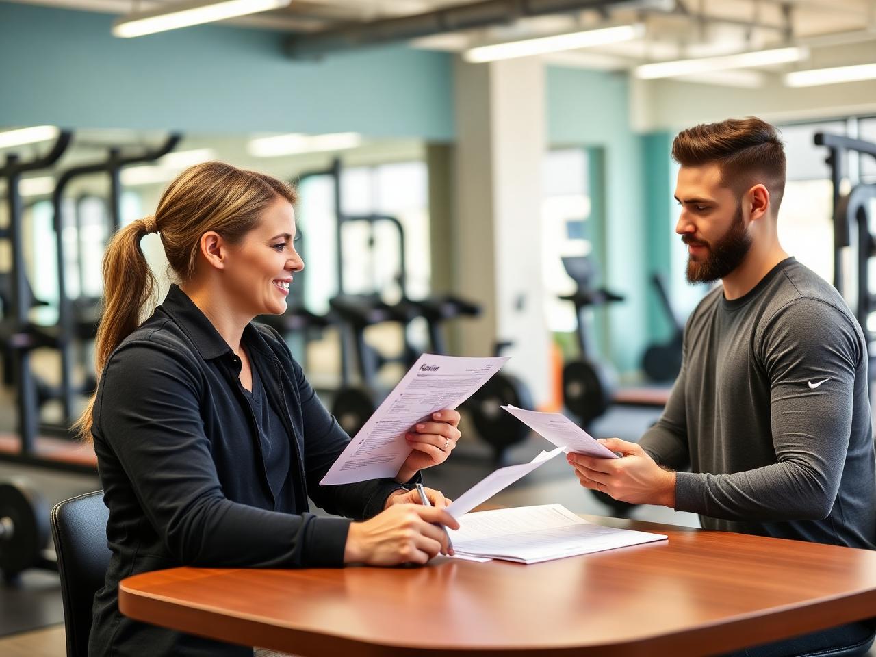 Trainer Hiring Kit - illustrative example for fitness and wellness businesses